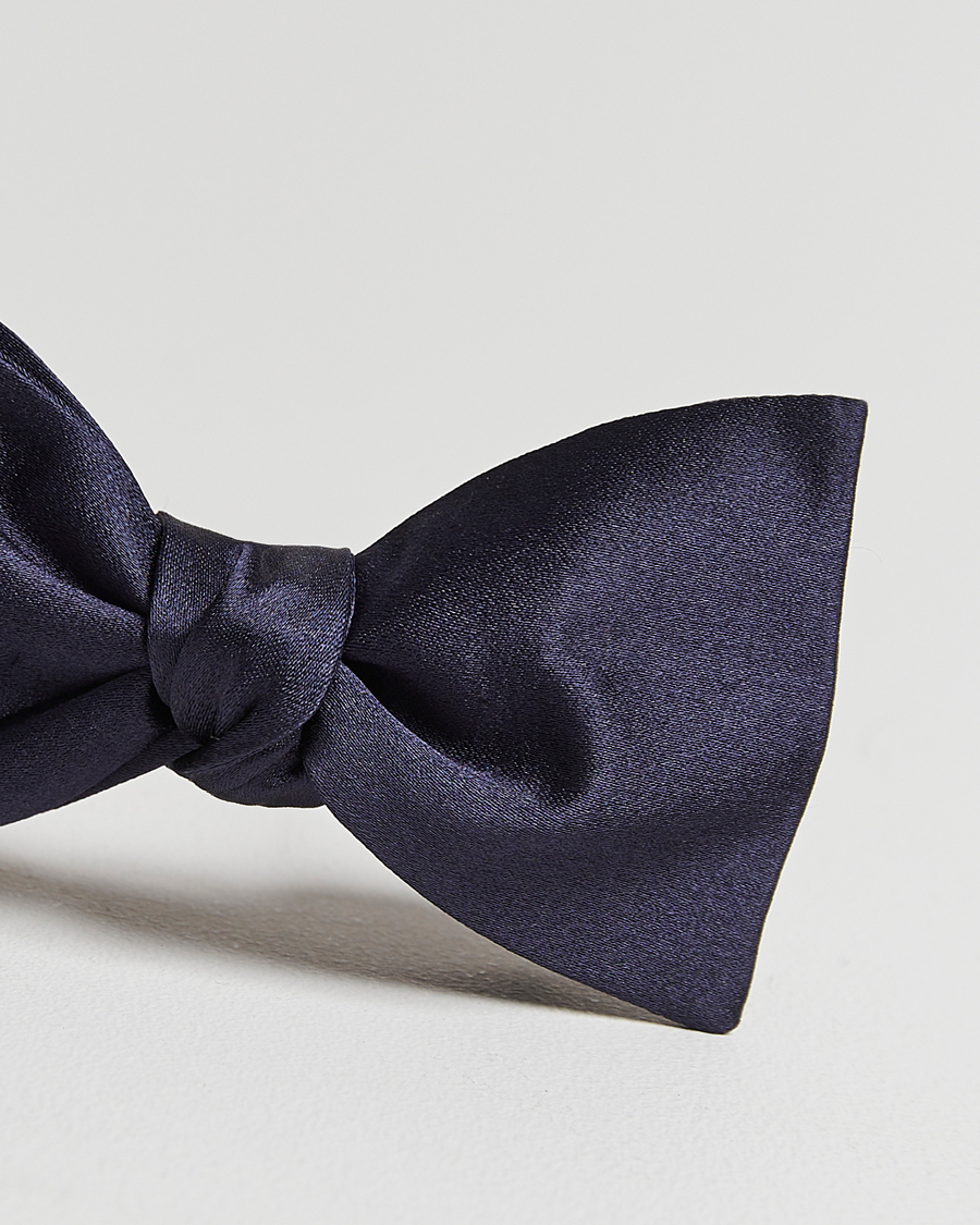 Hombres | Pajaritas | Amanda Christensen | Self Tie Silk Ceremony Navy