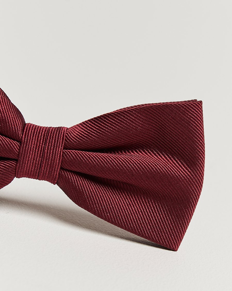 Hombres | Pajaritas | Amanda Christensen | Pre Tie Silk Bordeaux