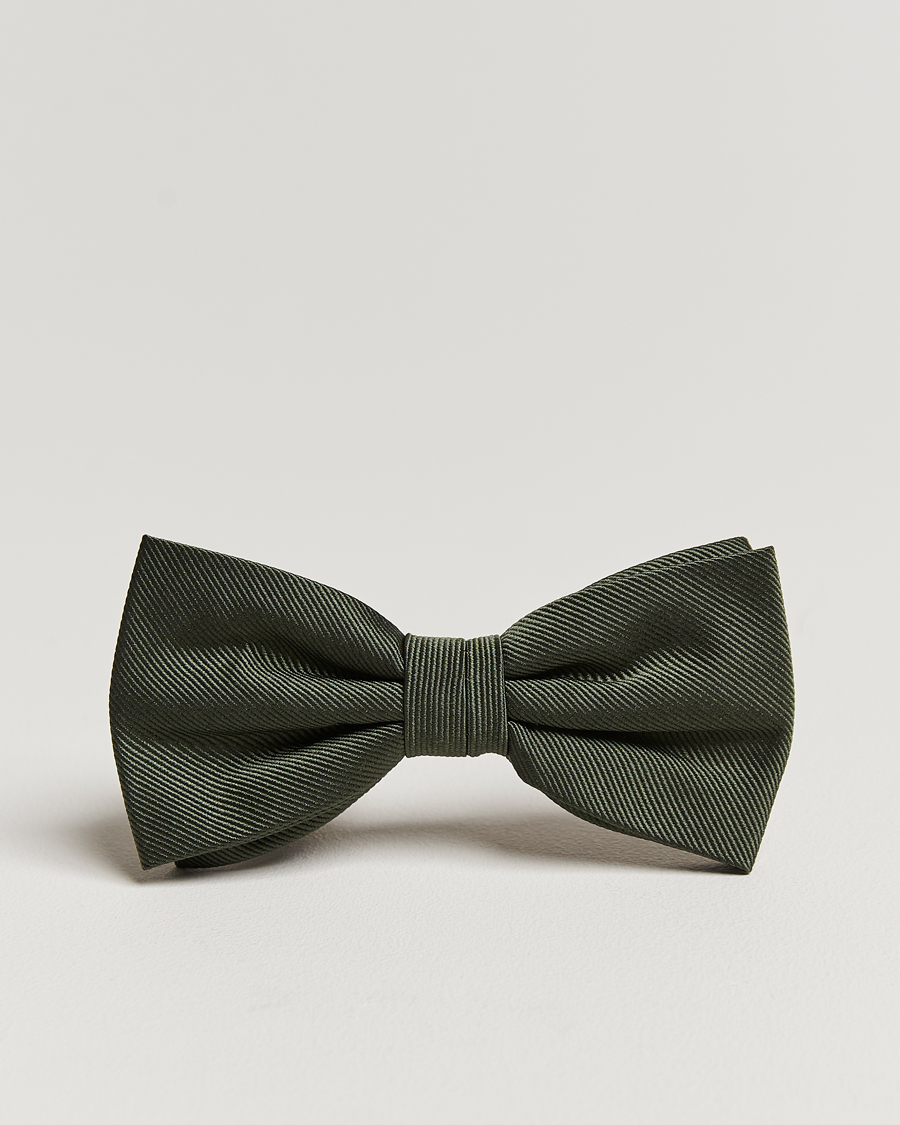 Hombres | Pajaritas | Amanda Christensen | Pre Tie Silk Olive
