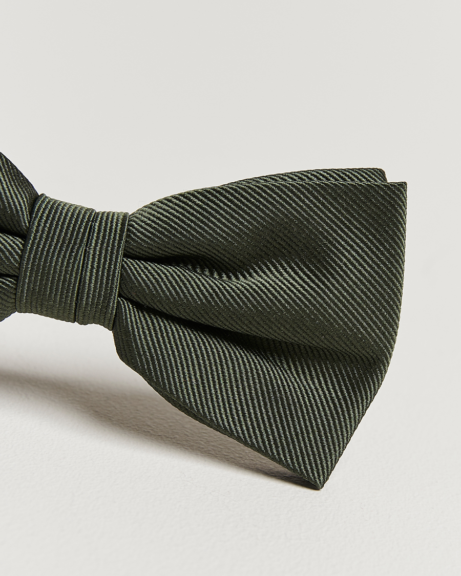 Hombres | Pajaritas | Amanda Christensen | Pre Tie Silk Olive