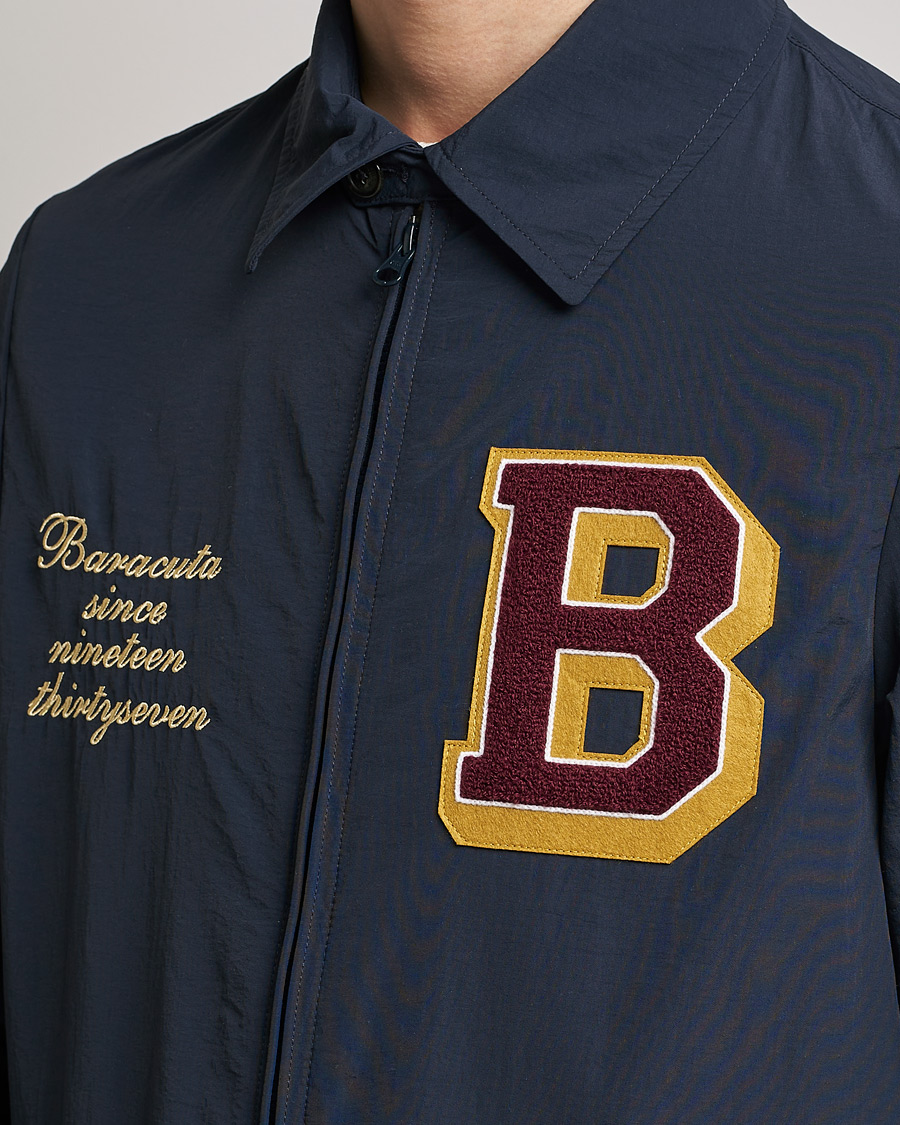 Hombres | Abrigos y chaquetas | Baracuta | Nylon Coach Jacket Navy