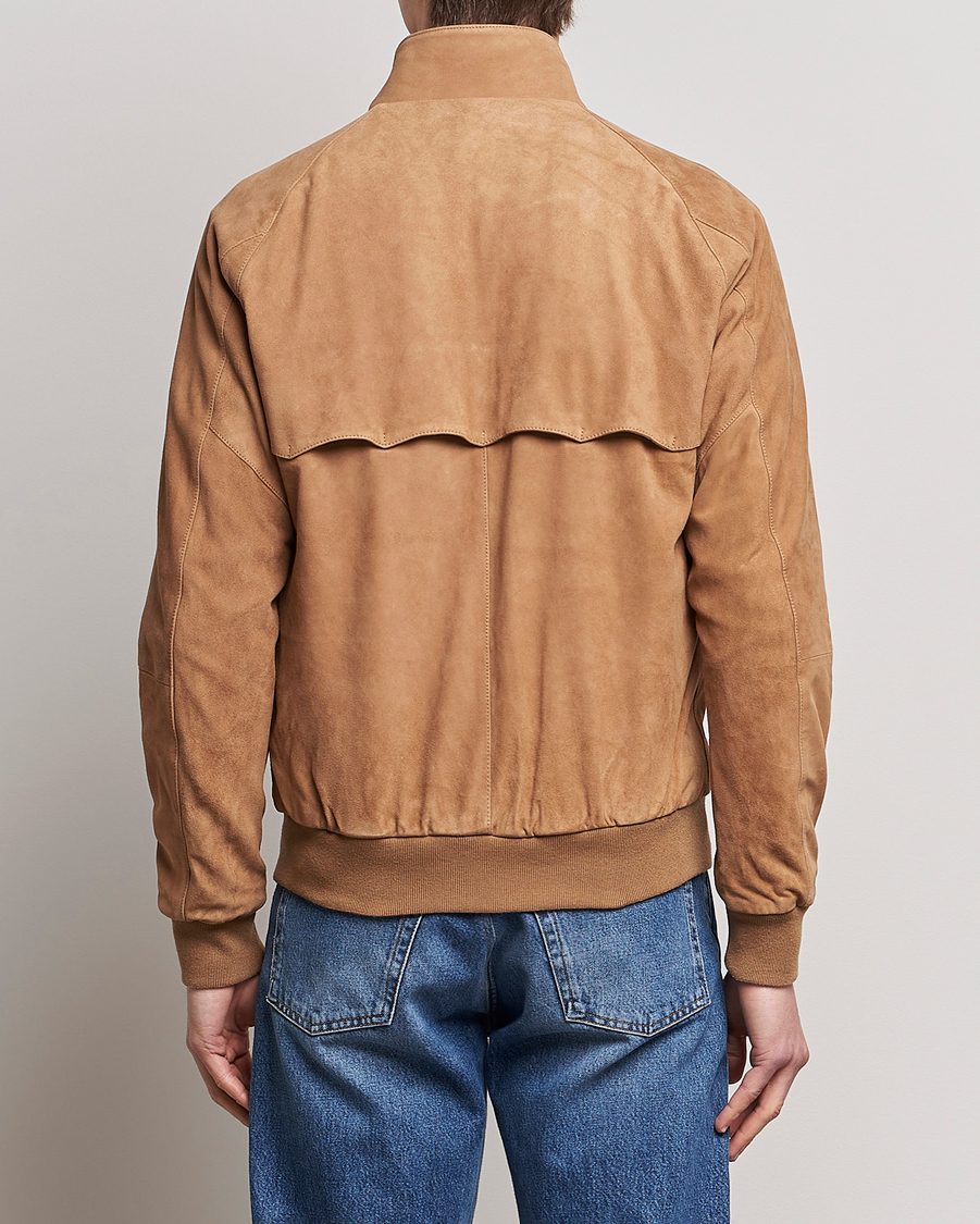 Hombres | Abrigos y chaquetas | Baracuta | G9 Suede Jacket Tobacco