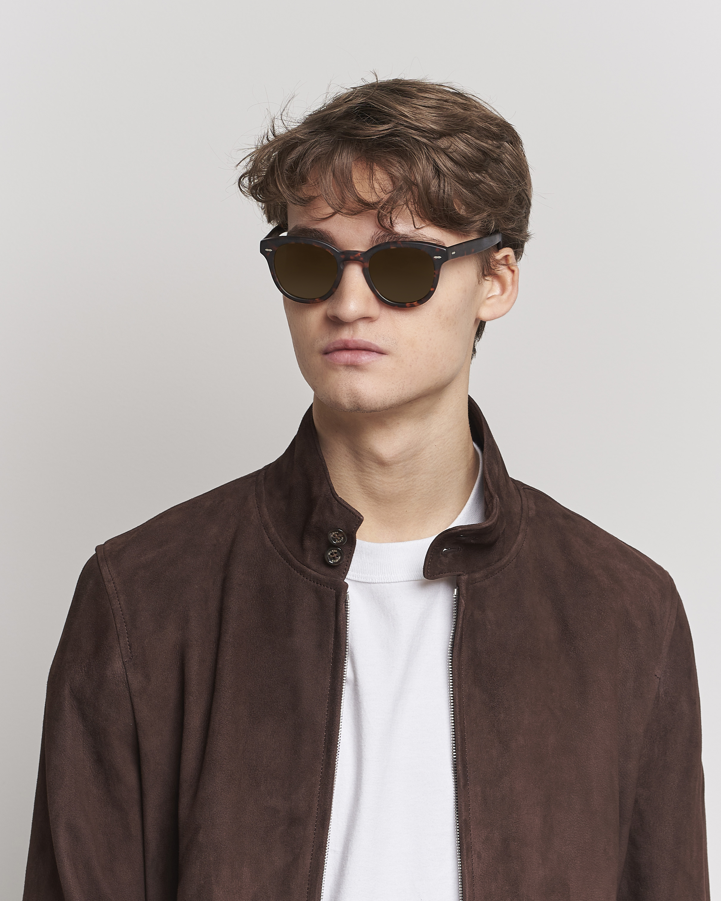 Hombres | Accesorios | Oliver Peoples | Cary Grant Sunglasses Semi Matte Tortoise