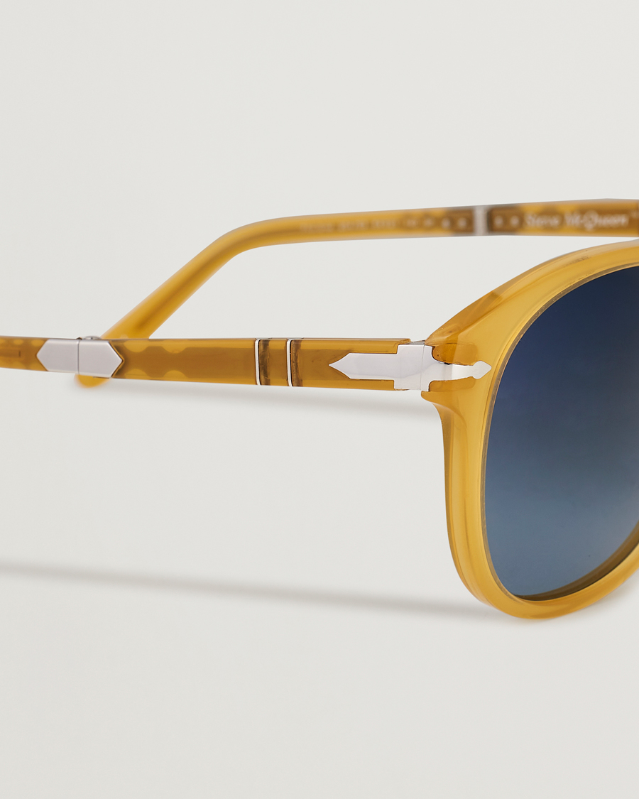 Hombres | Persol 0PO0714 Steve McQueen Sunglasses Opal Yellow | Persol | 0PO0714 Steve McQueen Sunglasses Opal Yellow