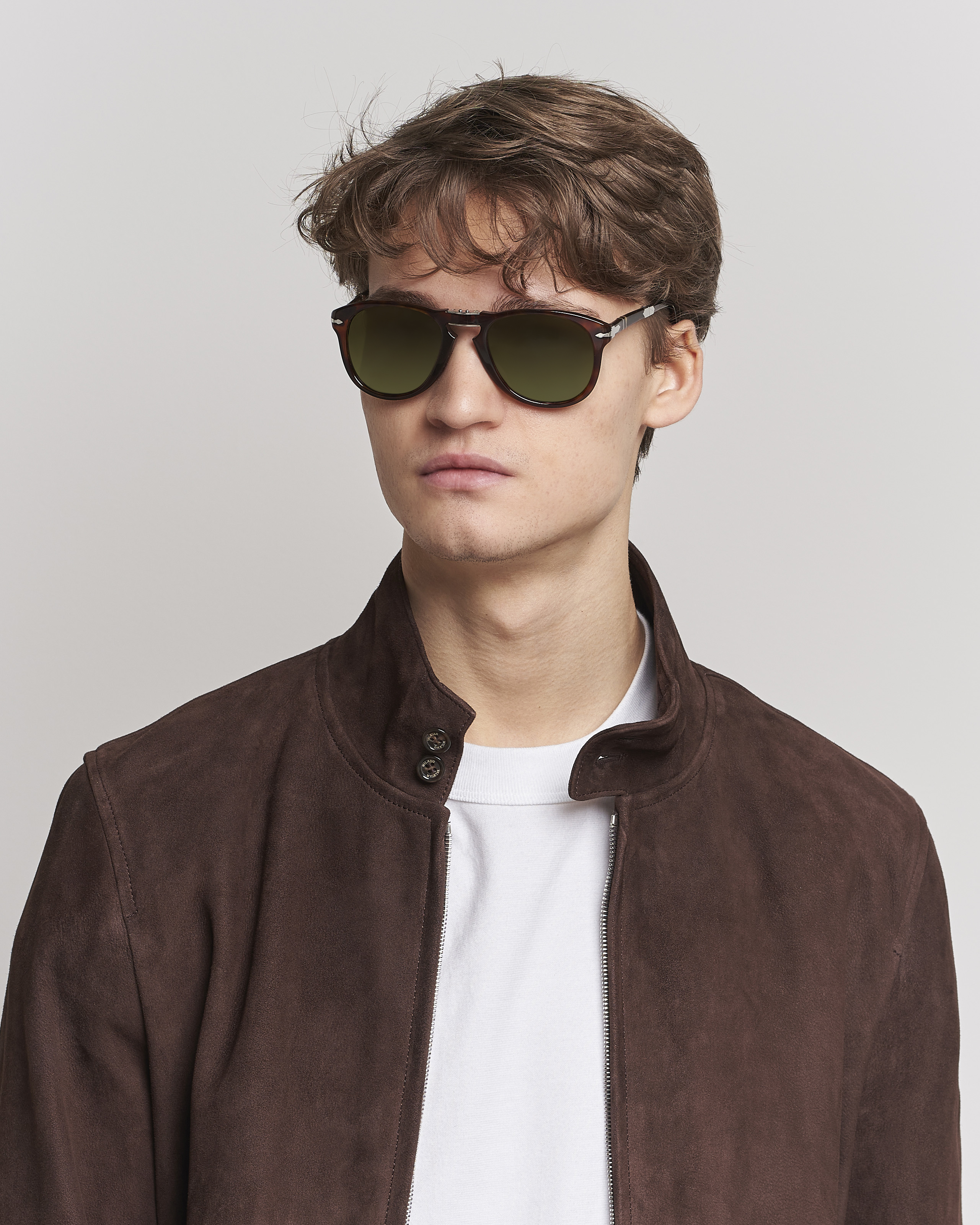 Hombres | Persol 0PO0714 Steve McQueen Sunglasses Havana | Persol | 0PO0714 Steve McQueen Sunglasses Havana