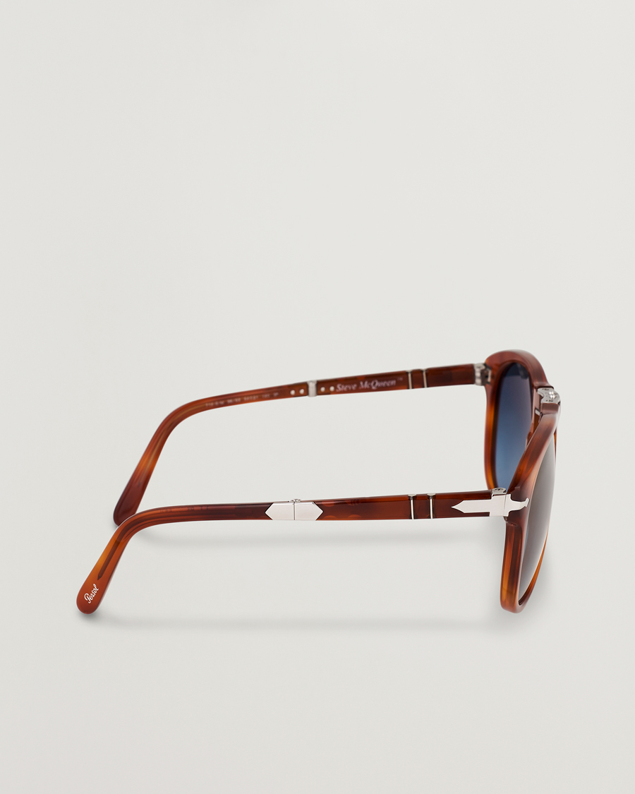 Hombres | Persol 0PO0714 Steve McQueen Sunglasses Light Havana | Persol | 0PO0714 Steve McQueen Sunglasses Light Havana