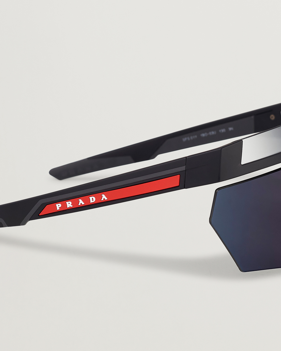 Hombres | Prada Linea Rossa 0PS 01YS Sunglasses Black | Prada Linea Rossa | 0PS 01YS Sunglasses Black