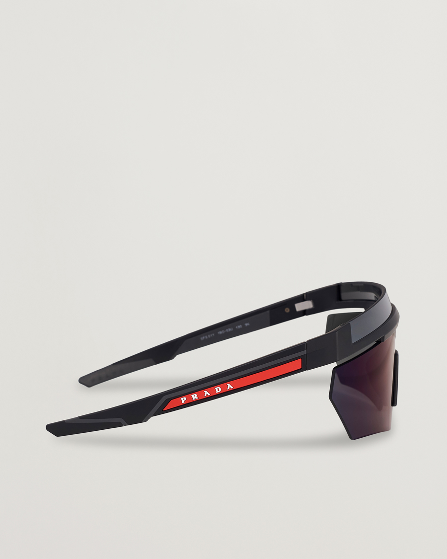 Hombres | Prada Linea Rossa 0PS 01YS Sunglasses Black | Prada Linea Rossa | 0PS 01YS Sunglasses Black