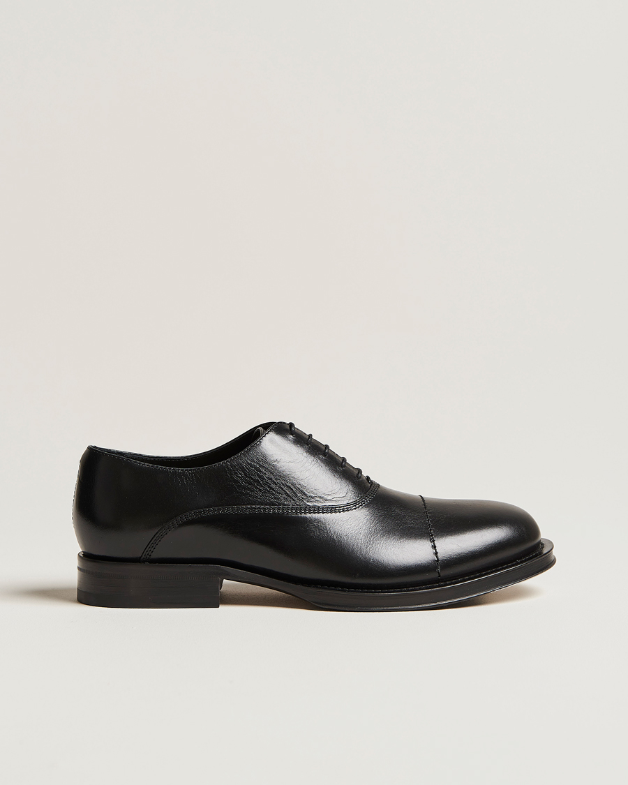 Hombres | Lanvin Leather Derby Black Calf | Lanvin | Leather Derby Black Calf