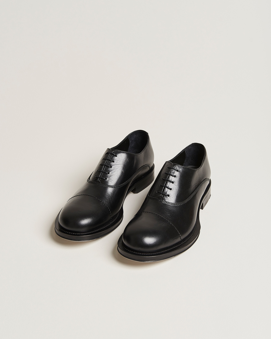 Hombres | Lanvin Leather Derby Black Calf | Lanvin | Leather Derby Black Calf