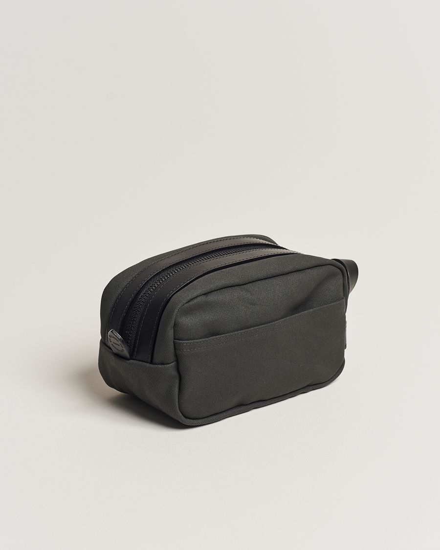 Hombres |  | Filson | Rugged Twill Travel Kit Faded Black