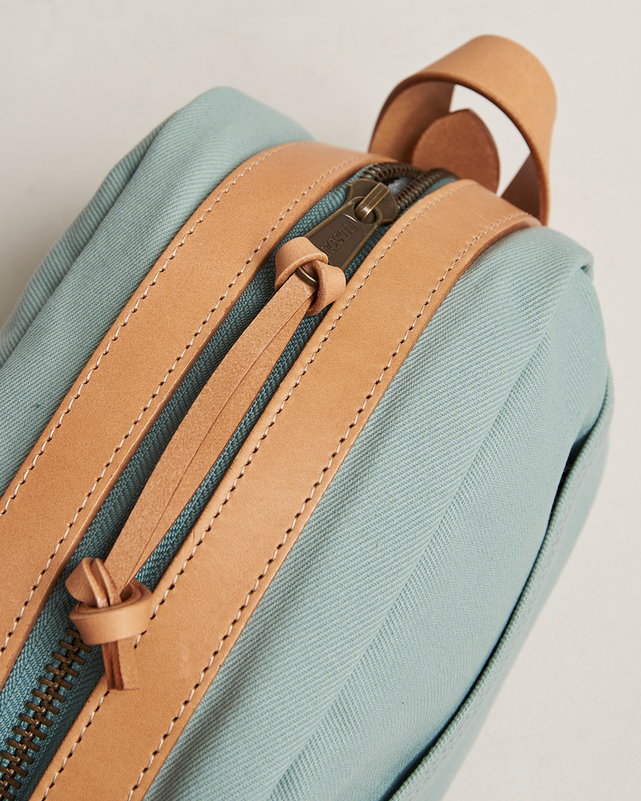 Hombres | Filson Rugged Twill Travel Kit Lake Green | Filson | Rugged Twill Travel Kit Lake Green