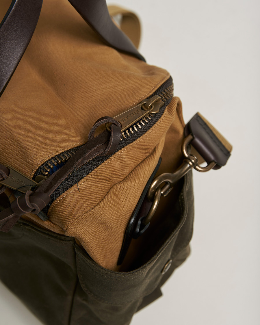 Hombres | Filson Heritage Sportsman Bag Tan/Otter Green | Filson | Heritage Sportsman Bag Tan/Otter Green