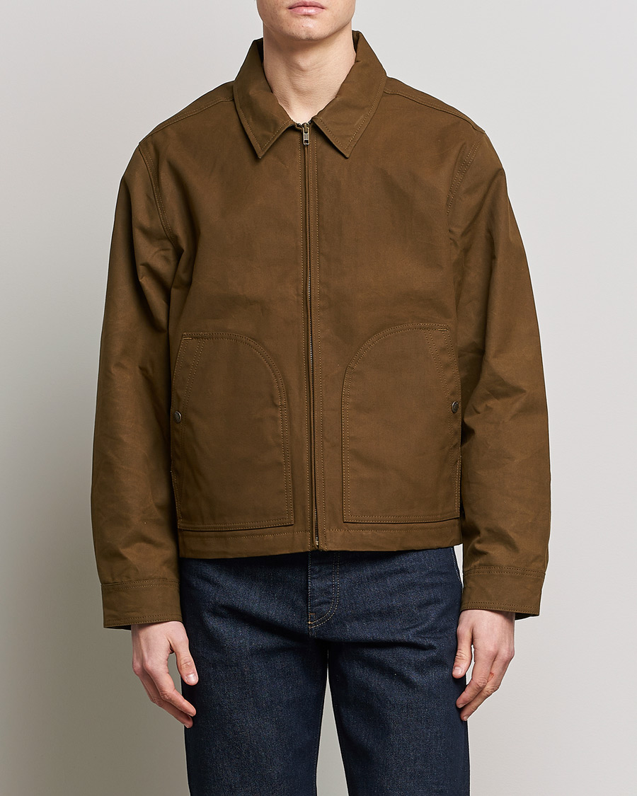 Hombres | Abrigos y chaquetas | Filson | Ranger Crewman Jacket Olive Drab