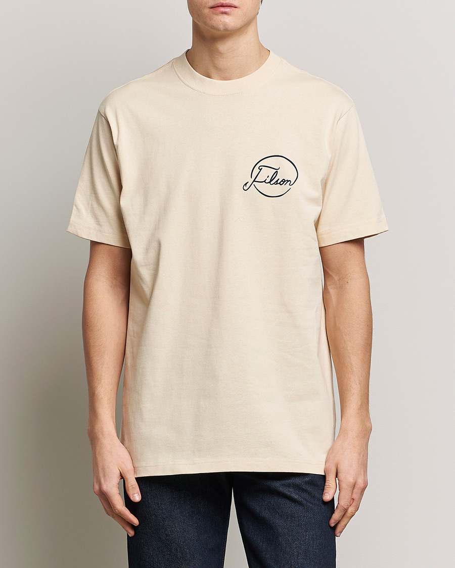 Hombres | Ropa | Filson | Pioneer Graphic T-Shirt Stone