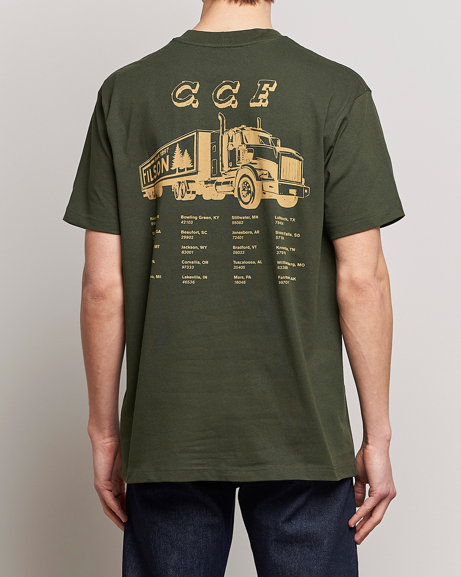 Hombres | Camisetas | Filson | Pioneer Graphic T-Shirt Dark Timberland