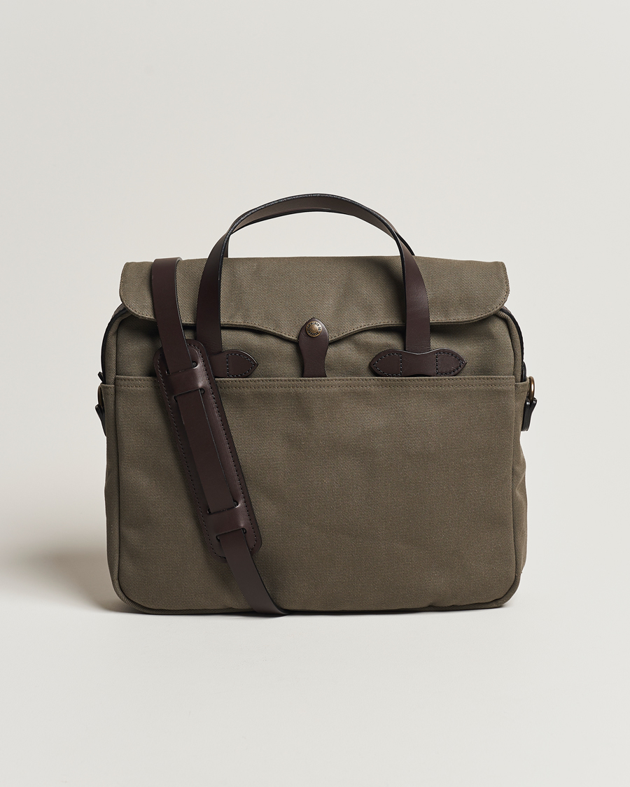 Hombres | Filson Original Briefcase Otter Green | Filson | Original Briefcase Otter Green