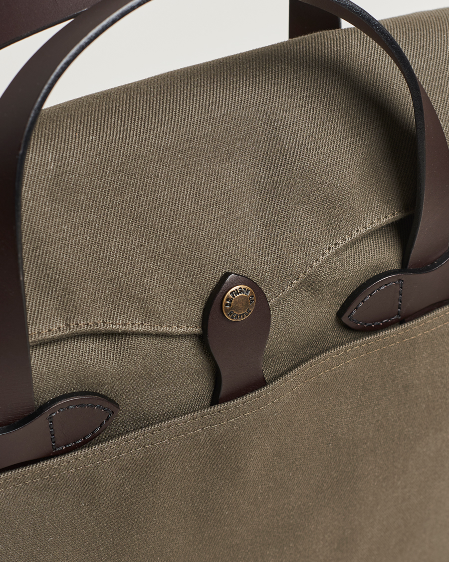 Hombres | Filson Original Briefcase Otter Green | Filson | Original Briefcase Otter Green