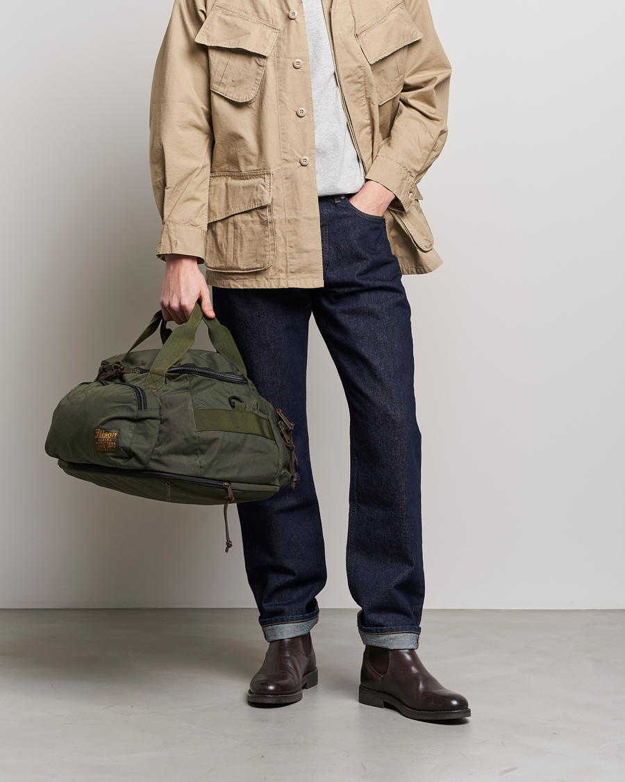 Hombres | Filson Cordura Nylon Duffle Pack Otter Green | Filson | Cordura Nylon Duffle Pack Otter Green