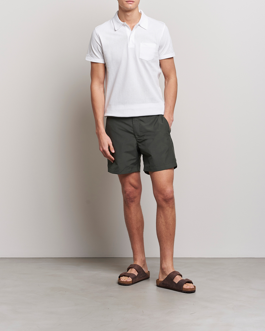 Hombres | Bañadores | The Resort Co | Tailored Swim Shorts Aloe Grey
