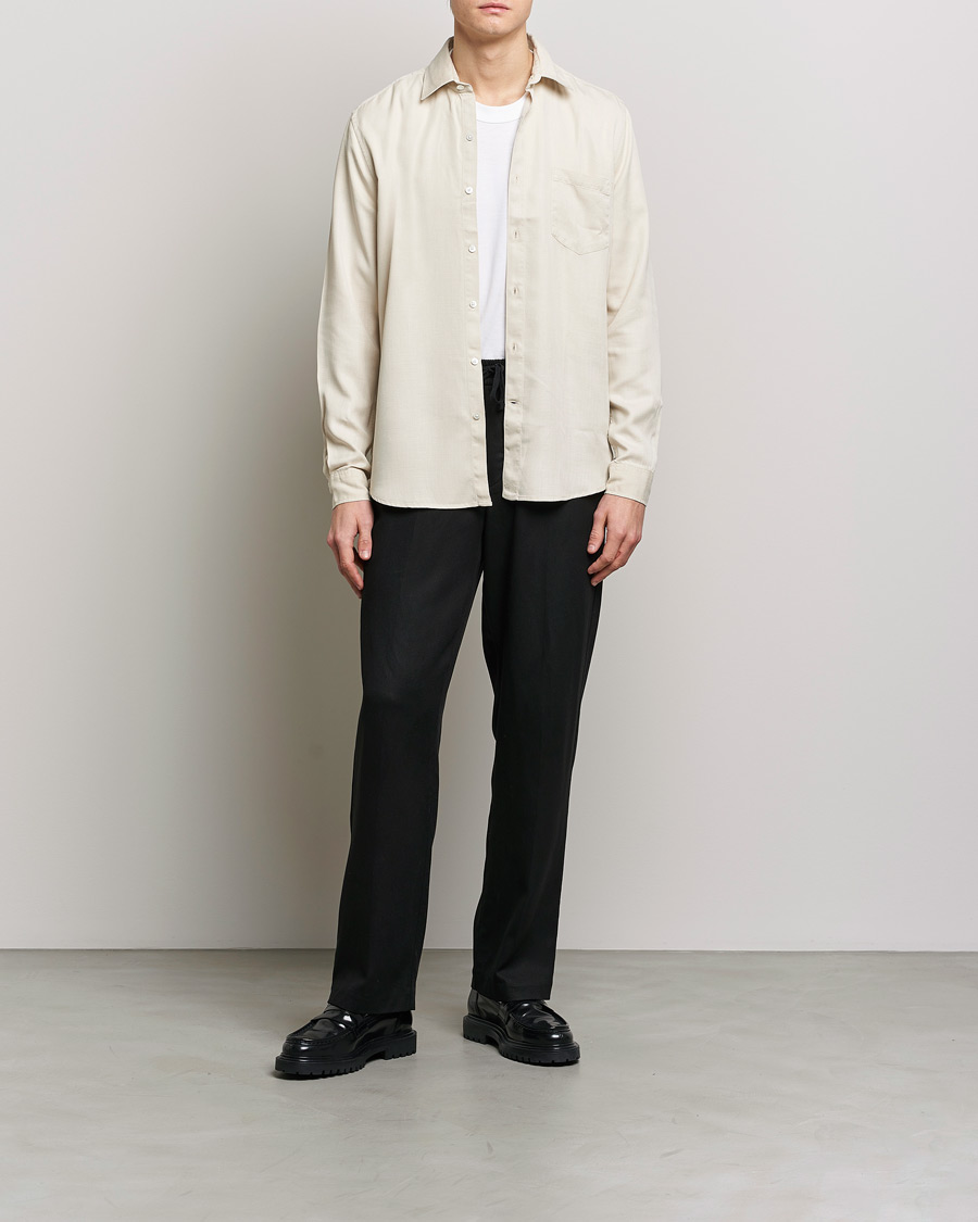 Hombres | Camisas | A Day's March | Daintree Tencel Shirt Sand