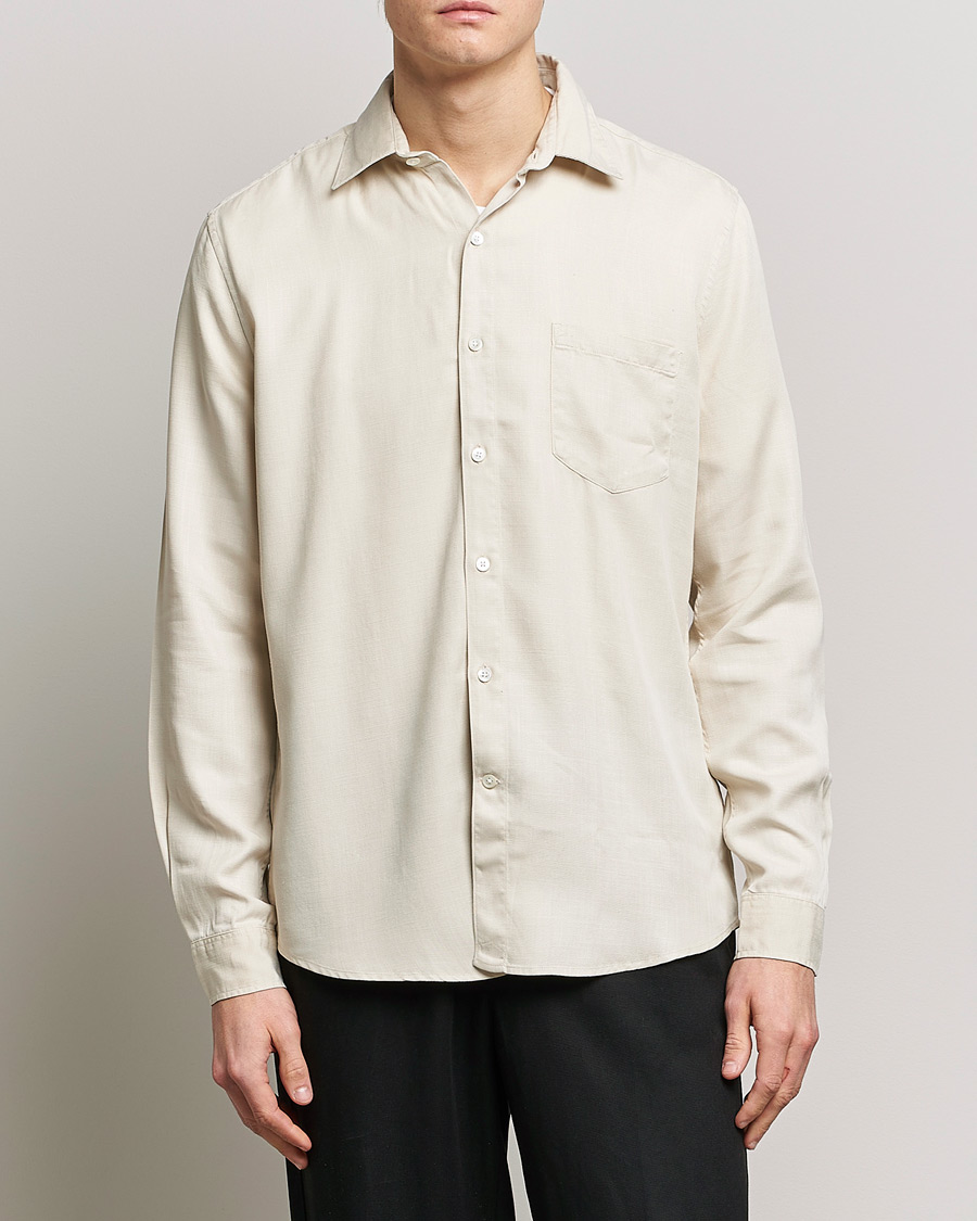 Hombres | Camisas | A Day's March | Daintree Tencel Shirt Sand