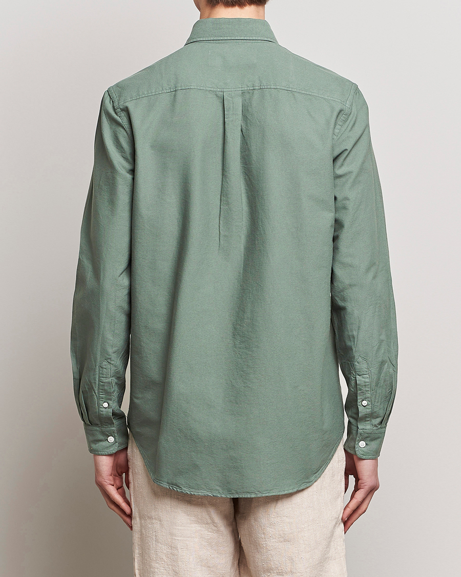 Hombres | Camisas | A Day's March | Moorgate Dyed Oxford Shirt Dusty Green