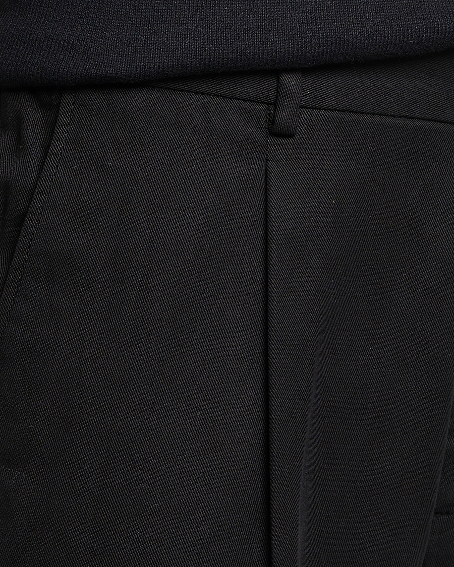 Hombres | Pantalones | A Day's March | Smart Trouser Tencel Black