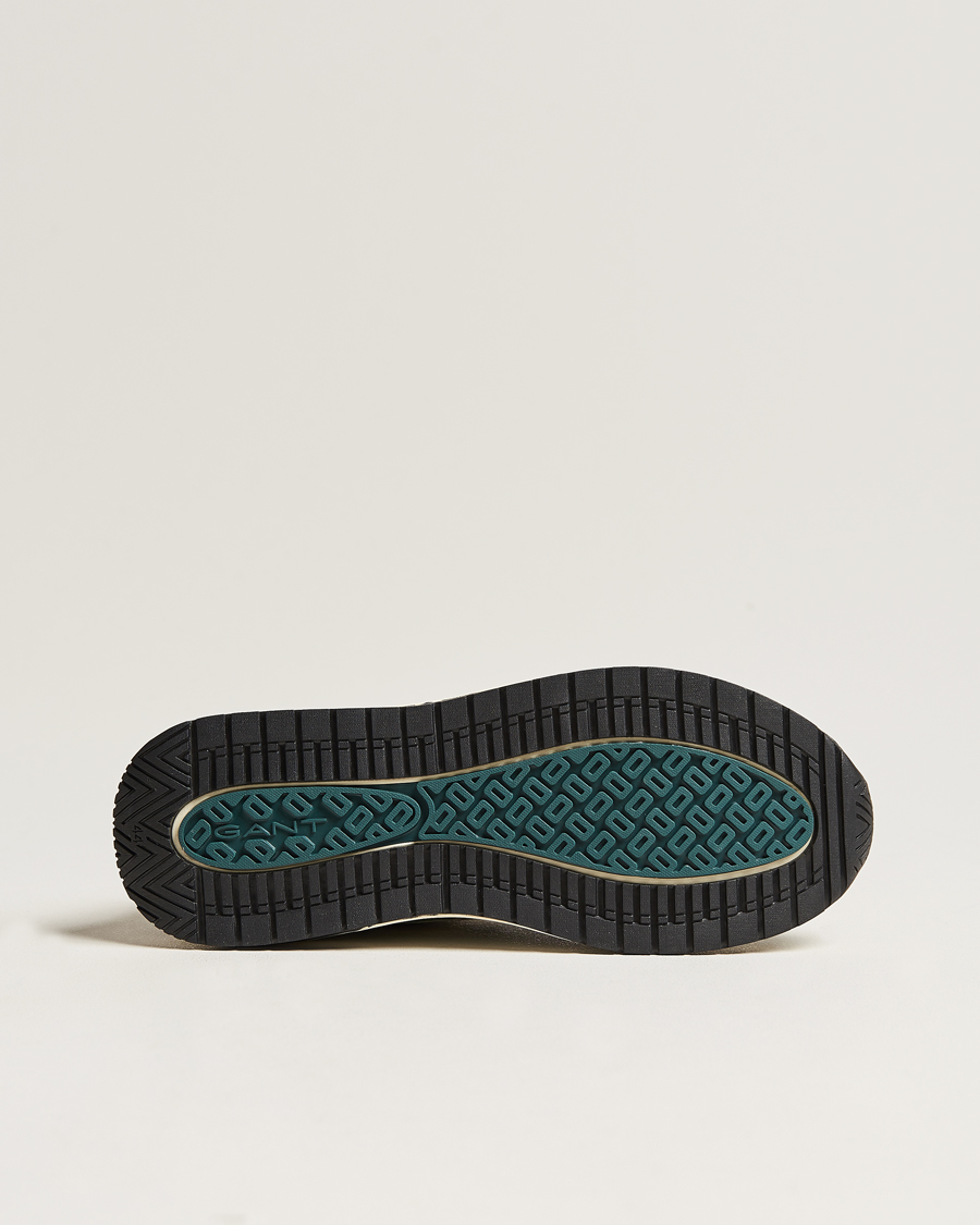 Hombres | GANT Jeuton Running Sneaker Tartan Green | GANT | Jeuton Running Sneaker Tartan Green