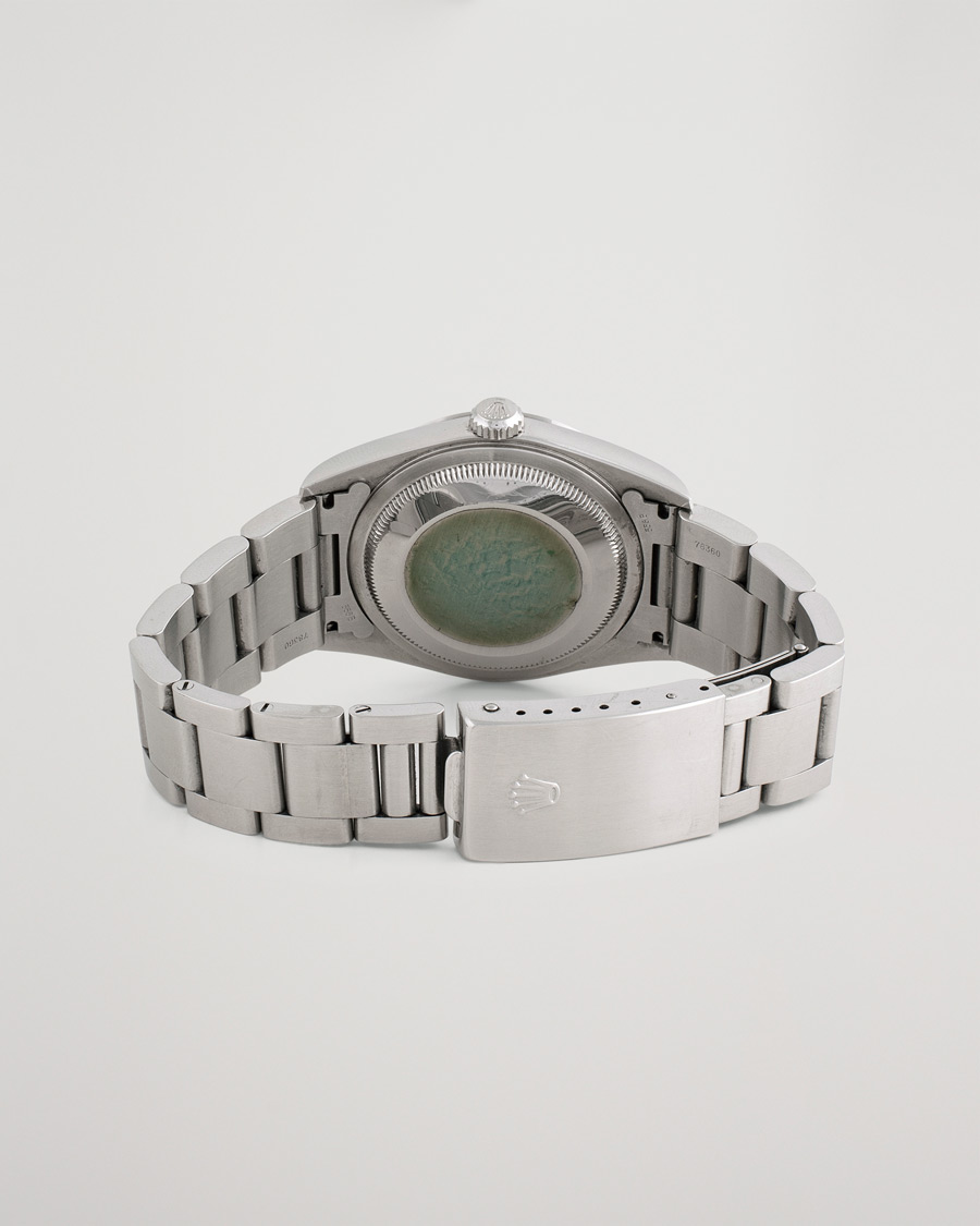 Hombres | Rolex Pre-Owned Datejust 16200 Oyster Perpetual Steel Silver | Rolex Pre-Owned | Datejust 16200 Oyster Perpetual Steel Silver