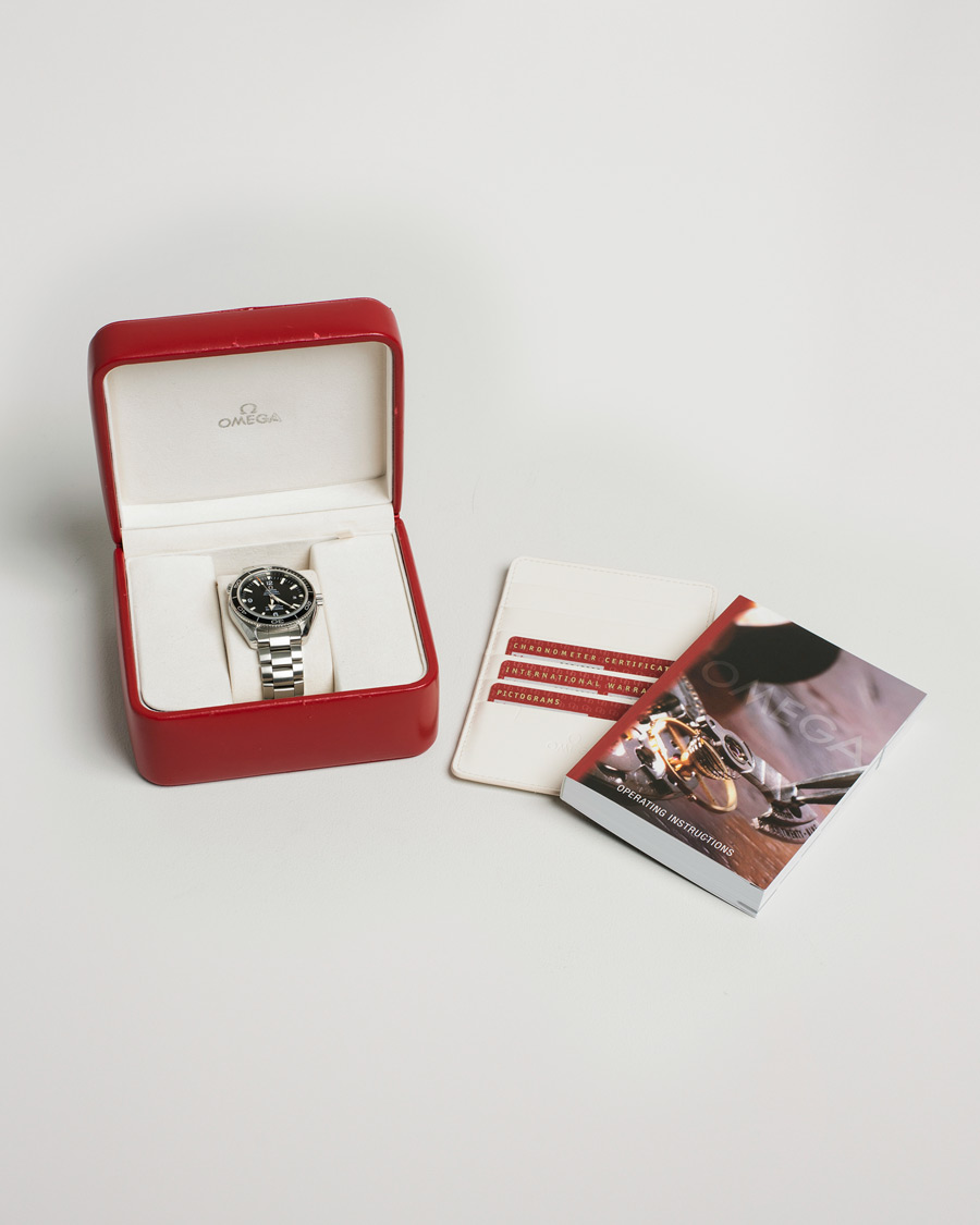 Hombres | Omega Pre-Owned Seamaster Planet Ocean 2201.50.00 Steel Black | Omega Pre-Owned | Seamaster Planet Ocean 2201.50.00 Steel Black