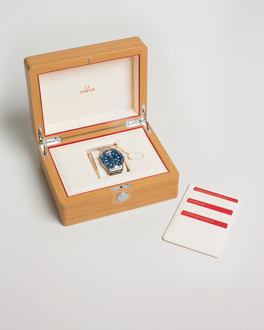 Hombres | Omega Pre-Owned Seamaster Diver 300M 210.30.42.20.03.001 Steel Blue | Omega Pre-Owned | Seamaster Diver 300M 210.30.42.20.03.001 Steel Blue