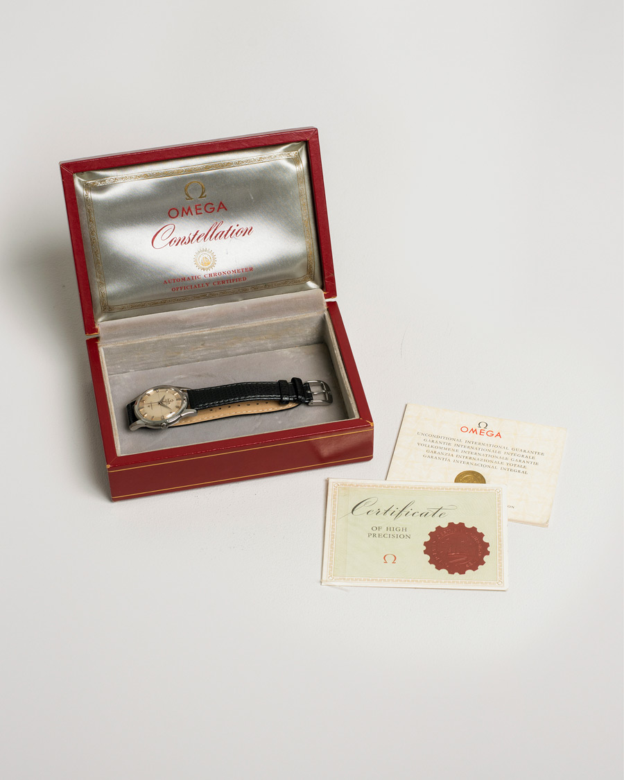 Hombres | Omega Pre-Owned Constellation Pie Pan Caliber 551 Steel Silver | Omega Pre-Owned | Constellation Pie Pan Caliber 551 Steel Silver