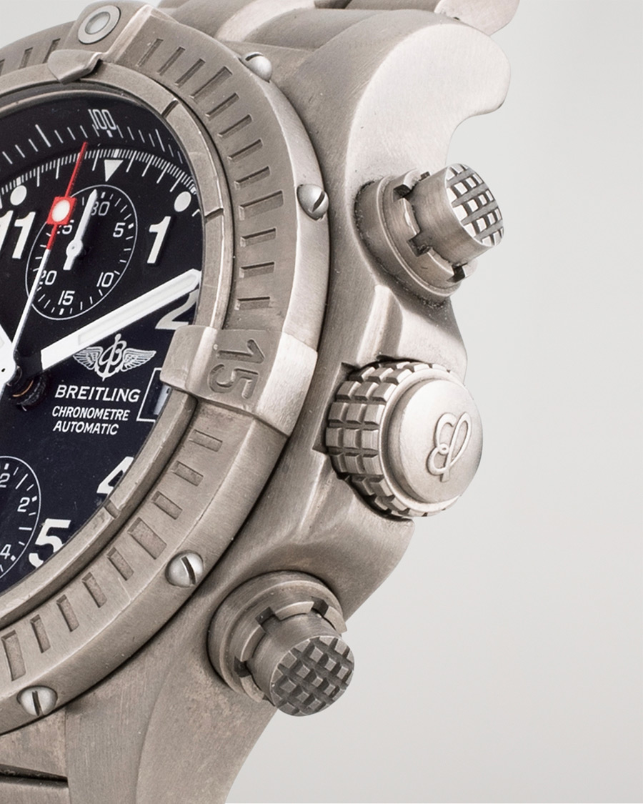 Hombres | Breitling Pre-Owned Avenger Steel Black | Breitling Pre-Owned | Avenger Steel Black