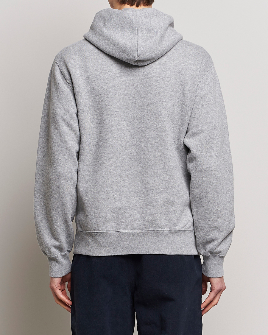 Hombres | Jerséis y prendas de punto | BEAMS PLUS | Japanese Cotton Hoodie Heather Grey