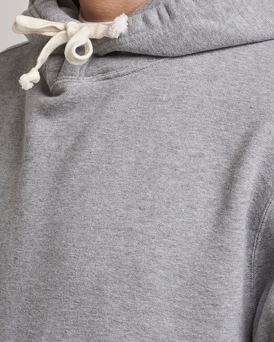 Hombres | Jerséis y prendas de punto | BEAMS PLUS | Japanese Cotton Hoodie Heather Grey