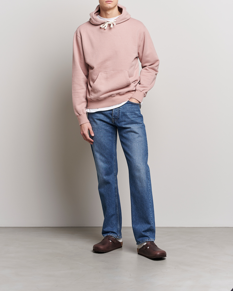 Hombres | Jerséis y prendas de punto | BEAMS PLUS | Japanese Cotton Hoodie Pink