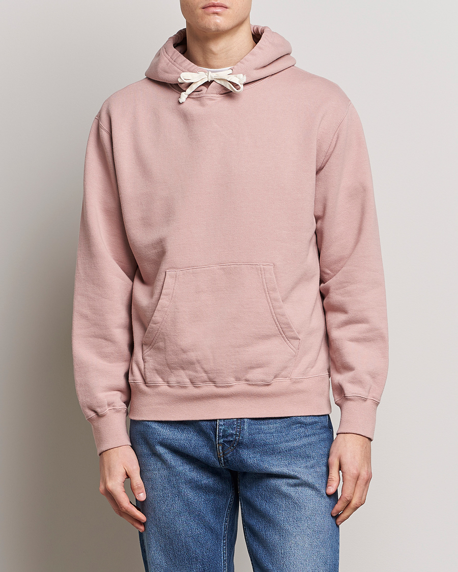 Hombres | Jerséis y prendas de punto | BEAMS PLUS | Japanese Cotton Hoodie Pink