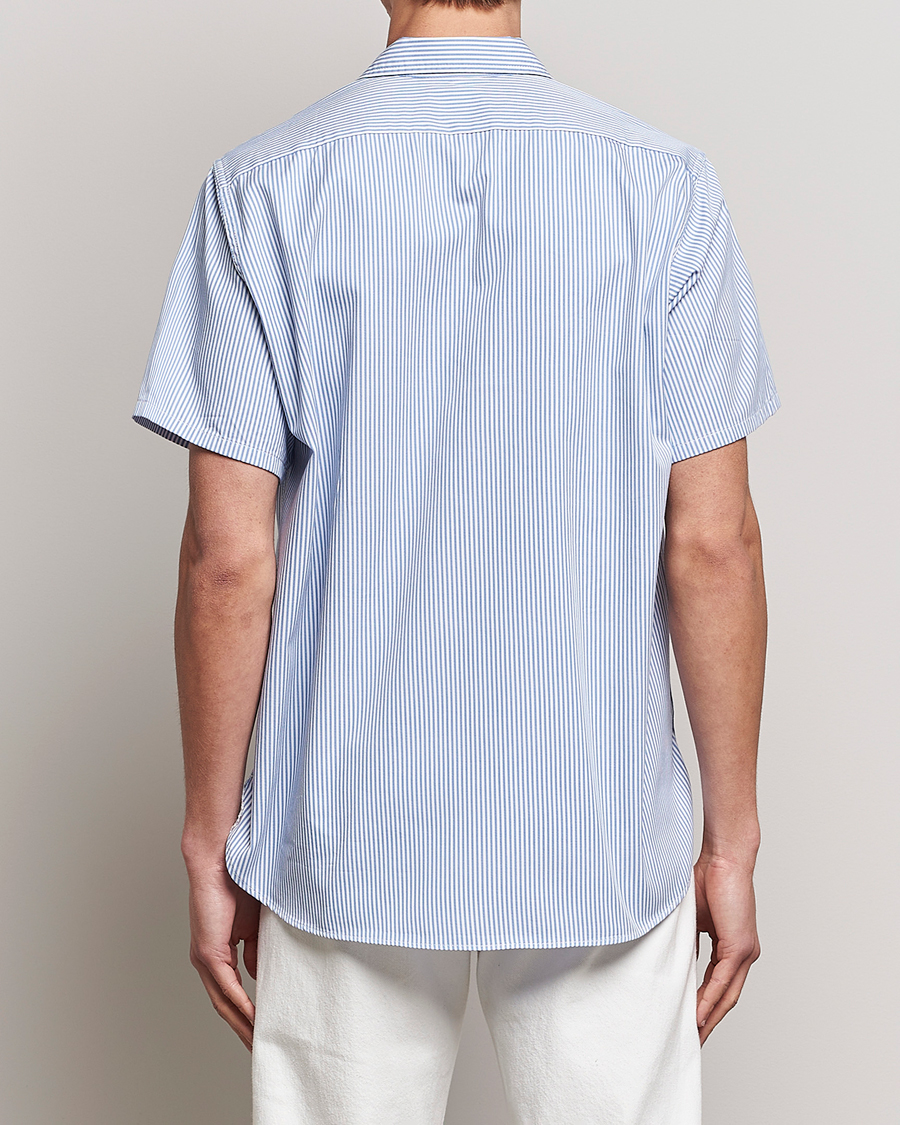 Hombres | Camisas | BEAMS PLUS | Short Sleeve Work Shirt Light Blue