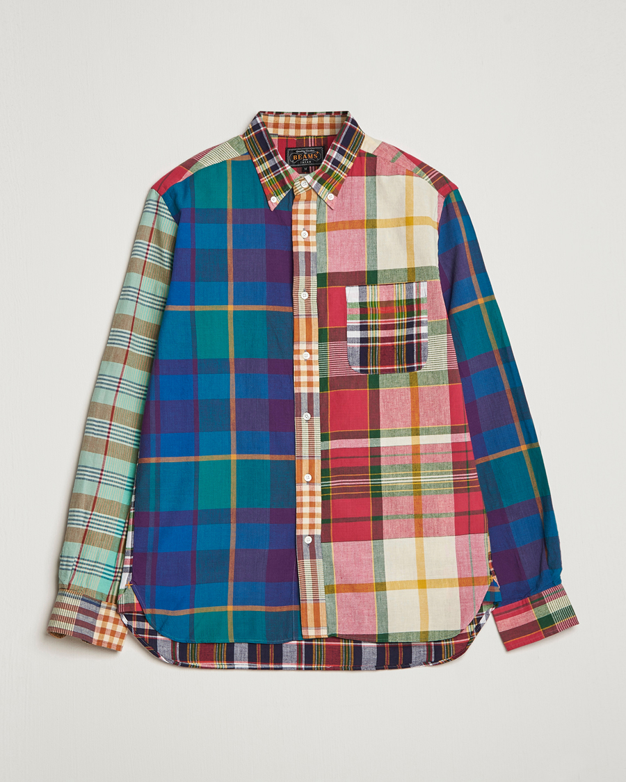 Hombres | Camisas | BEAMS PLUS | Indian Madras Button Down Shirt Multicolor