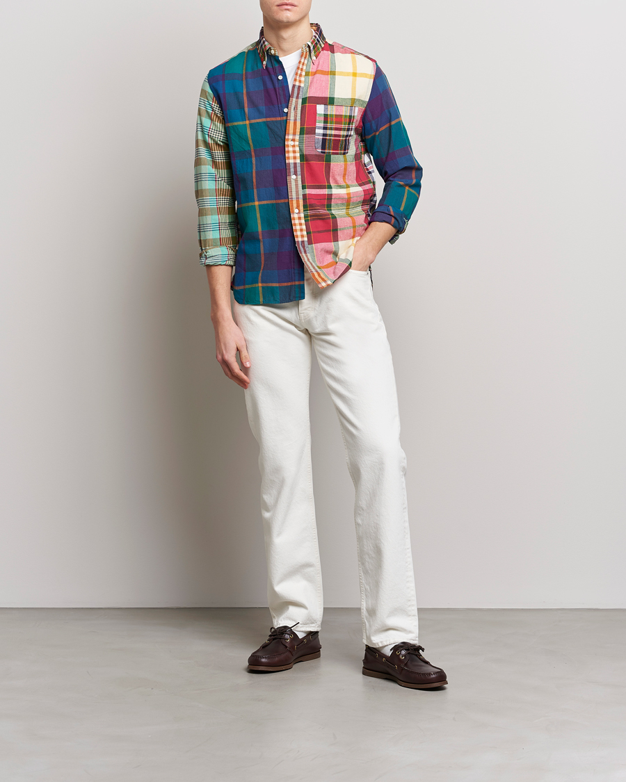 Hombres | Camisas | BEAMS PLUS | Indian Madras Button Down Shirt Multicolor