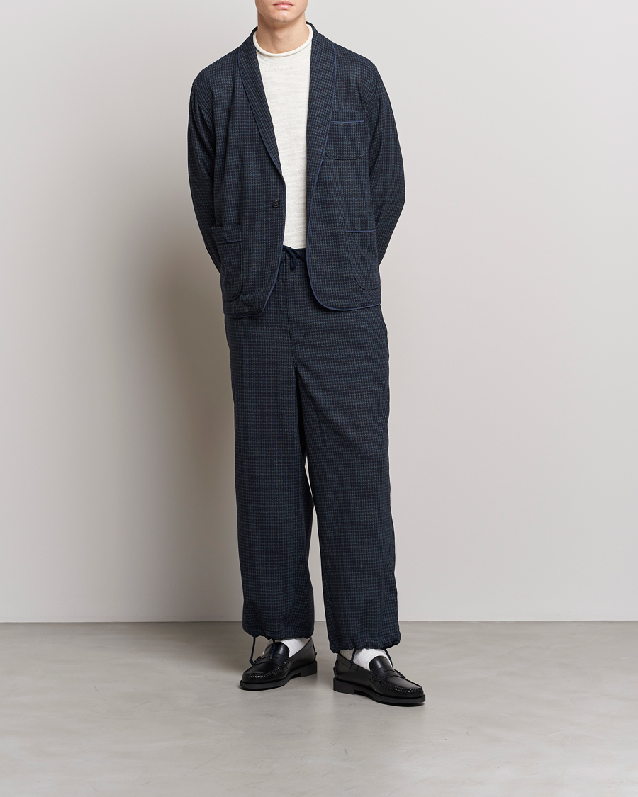Hombres | Pantalones | BEAMS PLUS | Panama Wool Pants Navy