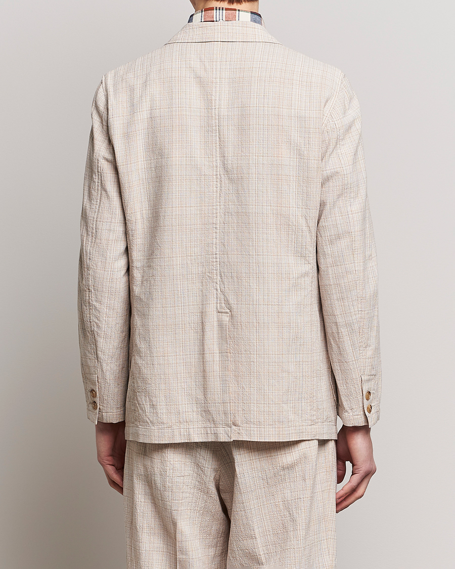 Hombres | Blazers | BEAMS PLUS | Cotton/Linen Comfort Jacket Natural