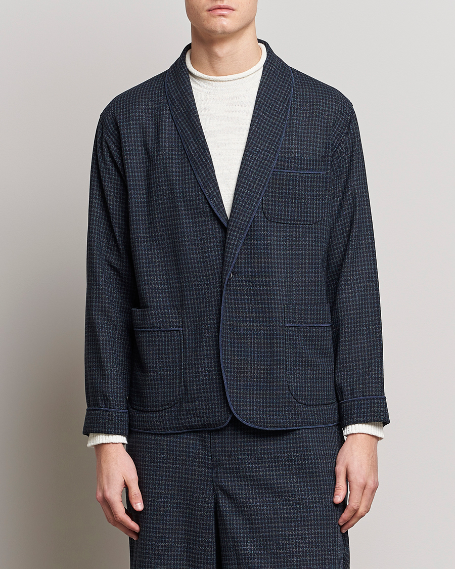 Hombres | Blazers | BEAMS PLUS | Panama Smoking Jacket Navy