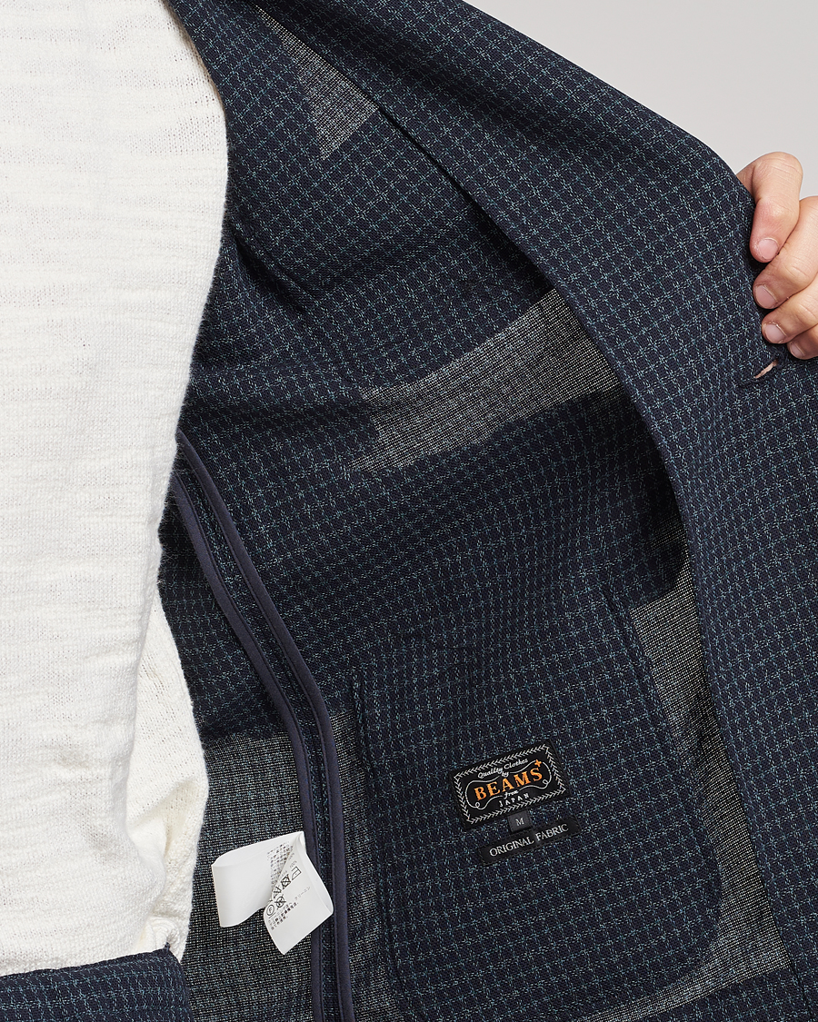 Hombres | Blazers | BEAMS PLUS | Panama Smoking Jacket Navy
