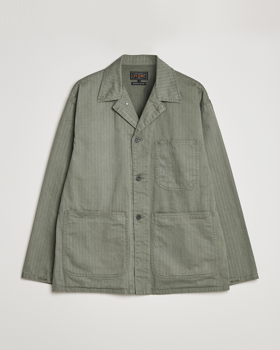 Hombres | Abrigos y chaquetas | BEAMS PLUS | MIL Chore Jacket Olive