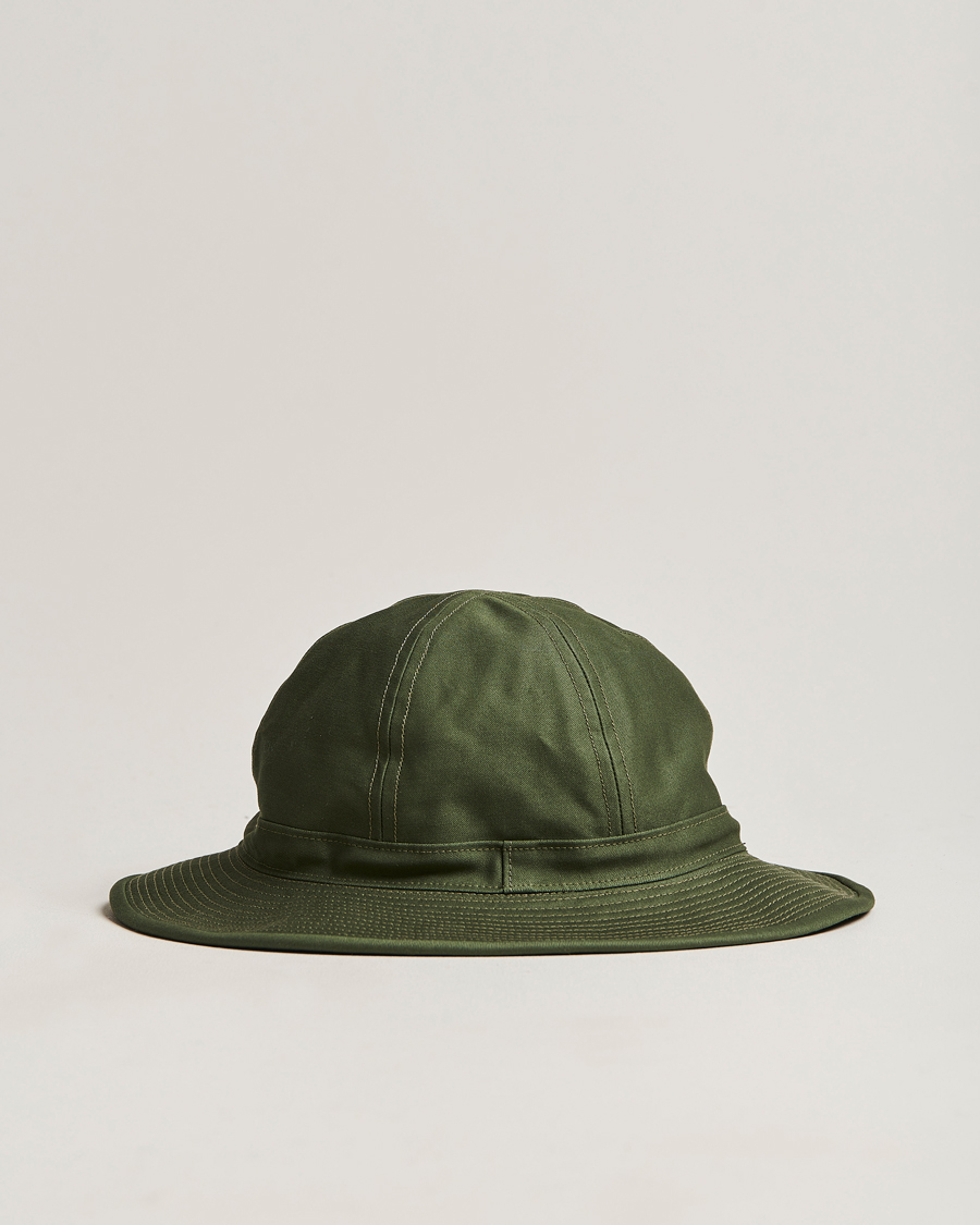 Hombres | BEAMS PLUS MIL Cotton Hat Olive | BEAMS PLUS | MIL Cotton Hat Olive