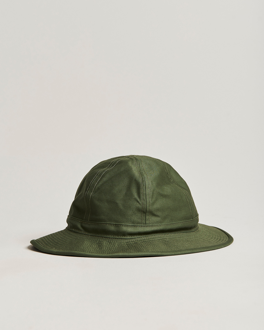 Hombres | BEAMS PLUS MIL Cotton Hat Olive | BEAMS PLUS | MIL Cotton Hat Olive