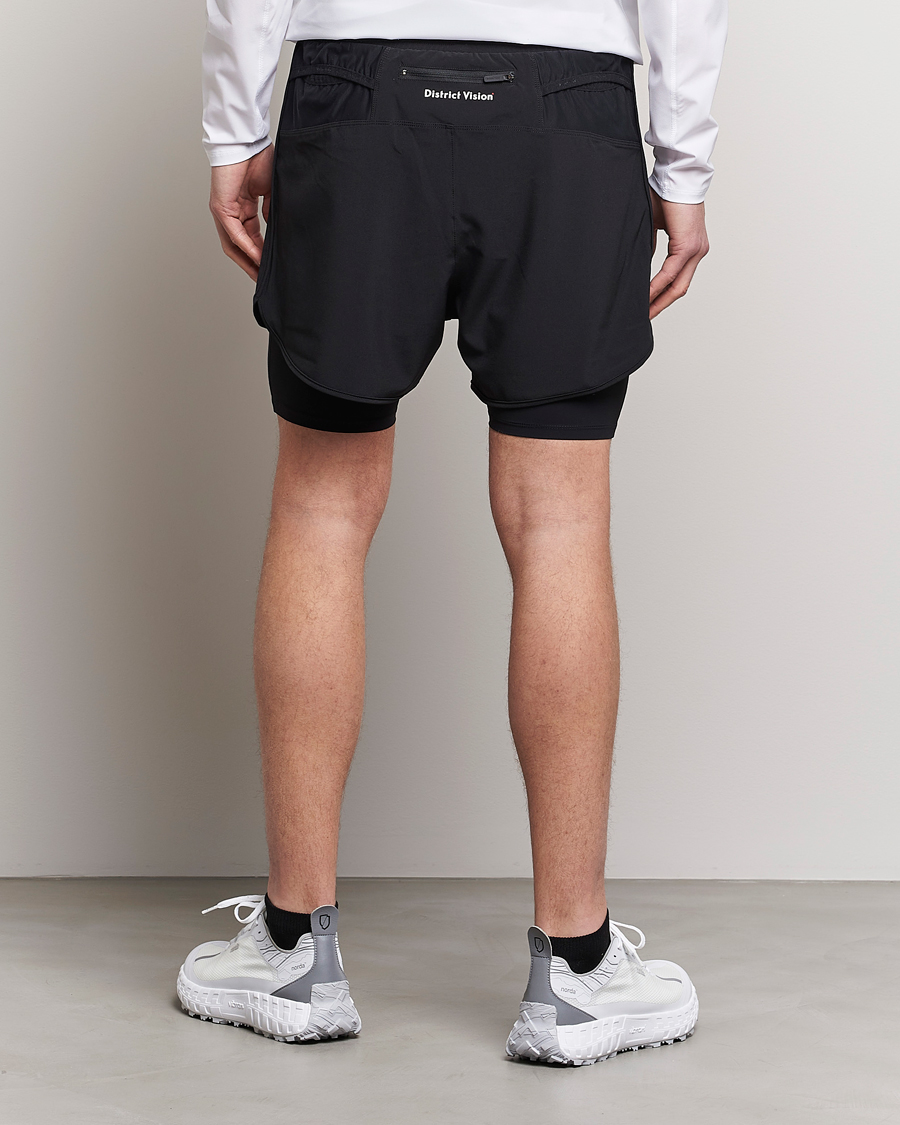 Hombres | Pantalones cortos | District Vision | Aaron Trail Shorts Black