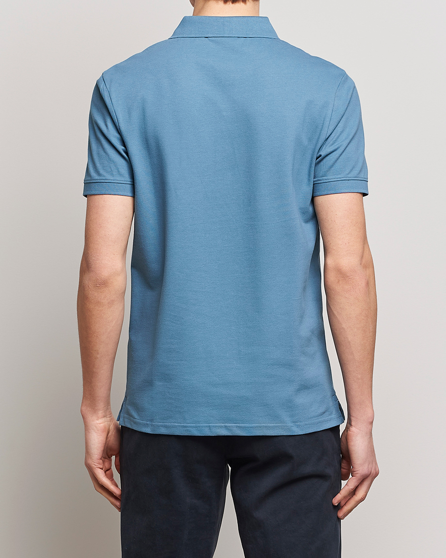 Hombres | Polos | Lyle & Scott | Plain Pique Polo Skipton Blue